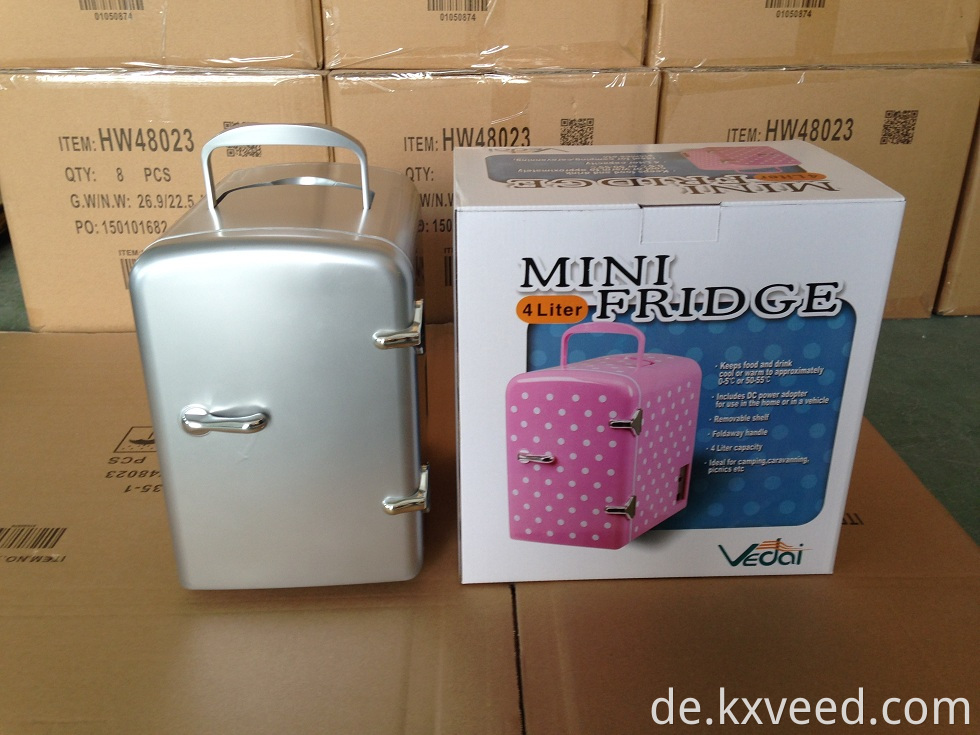 4L tragbarer Kühlschrankkühlschrank Kühlschrank